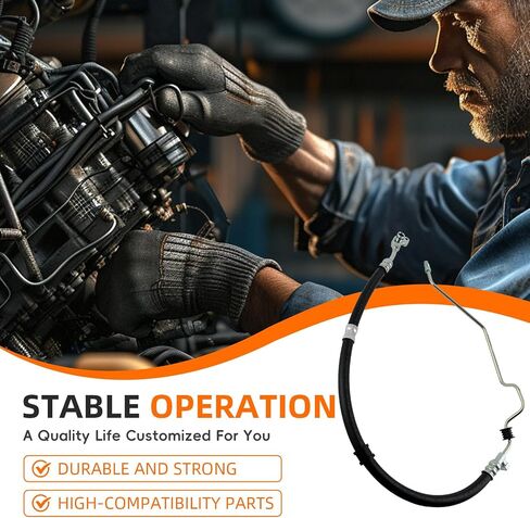 53713SHJA01 Power Steering Pressure Hose Assembly Compatible with Honda Odyssey V6 3.5L 2005-2007 in Saudi Arabia
