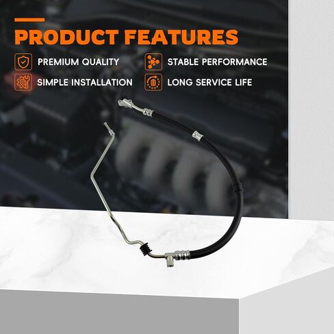 53713SHJA01 Power Steering Pressure Hose Assembly Compatible with Honda Odyssey V6 3.5L 2005-2007 in Saudi Arabia
