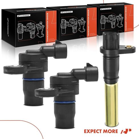 A-Premium 3-PC Engine Camshaft Crankshaft Position Sensor Compatible with Chevrolet Colorado 2004-2006 & GMC Canyon 2004-2006, 2.8L, Replace# 12569372, 8125687150 in Saudi Arabia