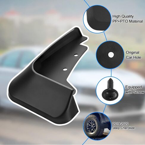 BDFHYK Mud Flaps Splash Guards 4PCS Front & Rear Side Mud Guards Compatible for 2012-2016 Focus Without OEM Fender Flares in Saudi Arabia