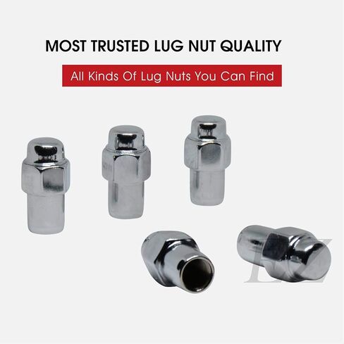 Cragar Standard Mag Lug Nut 1/2"-20 with Offset Washer Set of 20 Pcs in Saudi Arabia