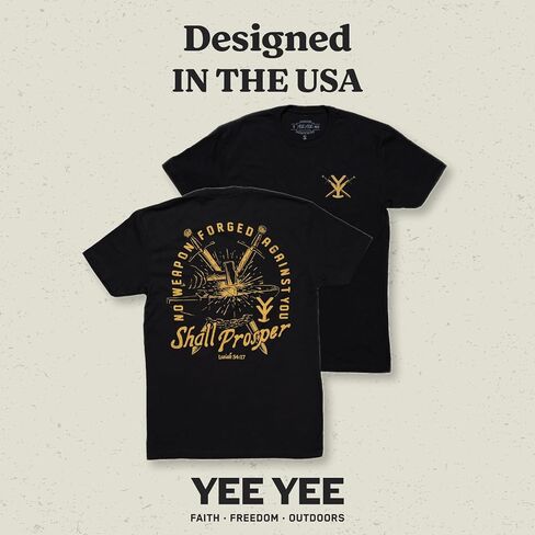 Yee Yee Apparel Christian Faith Graphic Tee Shirt – Men’s Christian Graphic Tees and Short Sleeve Shirts in Saudi Arabia