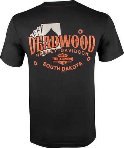 تي شيرت Harley-Davidson Deadwood للرجال بأكمام قصيرة in Saudi Arabia