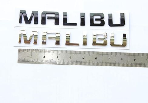 عبوتان من شارة شعار لوحة اسم Malibu لامعة متوافقة مع Malibu/Chrome in Saudi Arabia