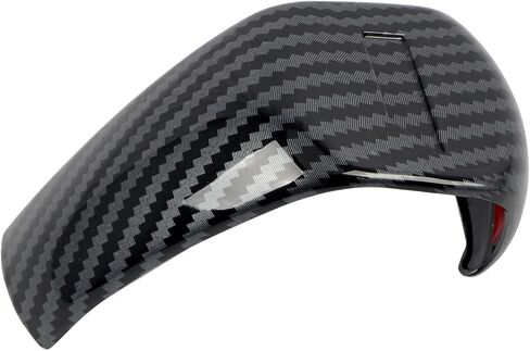 CTH for Cadillac CTS 2008-2013 Center Gear Shift Knob Decorative Cover Trim Car Accessories 1pc (Carbon Fiber Black) in Saudi Arabia