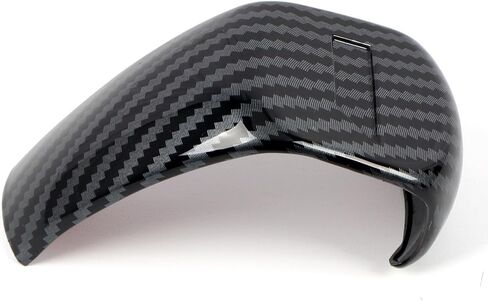 CTH for Cadillac CTS 2008-2013 Center Gear Shift Knob Decorative Cover Trim Car Accessories 1pc (Carbon Fiber Black) in Saudi Arabia