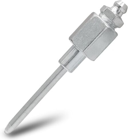 طرف إبرة مسدس الشحوم، تركيب شحم الإبرة مع خيوط NPT مقاس 1/8 بوصة لتزييت الفتحات العميقة، مناسب عالمي لمكونات السيارات والصناعية التي يصعب الوصول إليها in Kuwait