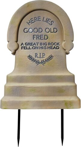 Spirit Halloween 24 Inch The Haunted Mansion Fred Tombstone in Kuwait