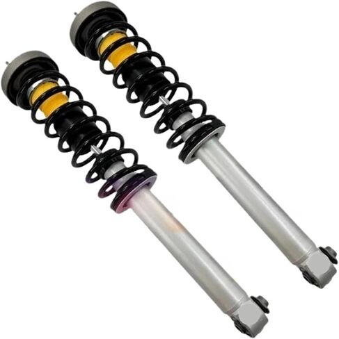 Pair Rear Shock Absorber Assys Compatible for BMW E66 745Li 750i 760i 760Li 2001-2009 W/o EDC in Saudi Arabia
