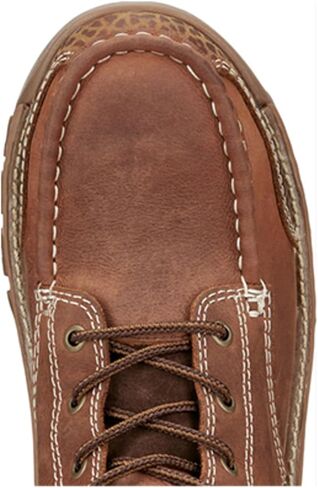 حذاء عمل Justin للرجال مقاس 5 بوصات Corbett Lace-Up Moc مقاوم للماء ومقدمة معدنية - Se253 in Saudi Arabia