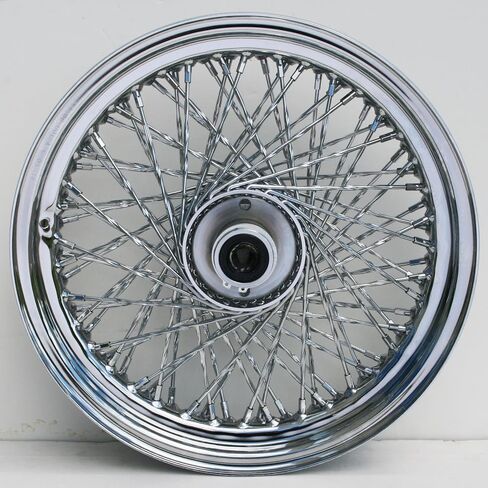 16" TWISTED SPOKE CHROME FRONT WHEEL FOR HARLEY HERITAGE FATBOY 1984-99 in Saudi Arabia