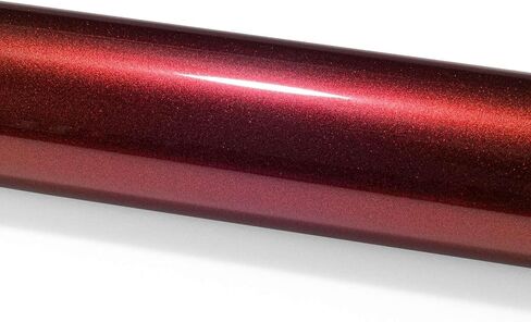 5FTx5FT PET Super Gloss Metallic Vampire Red High Glossy Vinyl Wrap Auto Car Sticker Decal Film Sheet Bubble Free Air Release Technology with Tool Set in Saudi Arabia