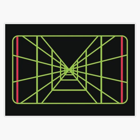 Stay On Target X-Wing Targeting Computer Design Sticker Bumper Sticker Vinyl Decal 5" in Saudi Arabia