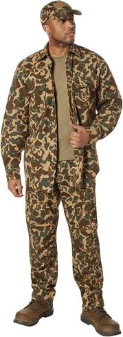 قميص Rothco X Bear Archery Fred Bear Camo Flannel - سترة صيد مريحة ودافئة للاستخدام في الهواء الطلق in Saudi Arabia
