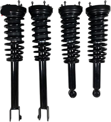 Front Rear Air Coil Spring Shock Strut Compatible for JAGUAR XJ 2004-2010 4 Pcs in Saudi Arabia