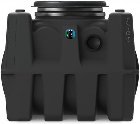 Schier GB-75، تدفق عالي، 75 GPM معترض الشحوم الهيدروميكانيكية مع غطاء مركب سعة سائل 125 جالون، 861 رطل (118 جالون) سعة الشحوم (4045-001-02) in Kuwait