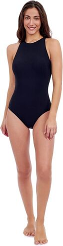 Profile by Gottex Tutti Frutti Women’s High Neck Keyhole Back One Piece Stylish Bathing Suit with Tummy Control and Soft Cups in Saudi Arabia