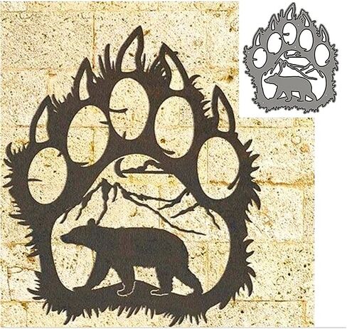 Country Life Horse Cutting Dies,DIY Scrapbooking Artist Metal Cutting Dies Stencils Stitched DIY Scrapbooking Craft Embossing Die Cut Making Stencil Template in Kuwait