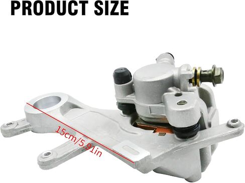43080-0037 Rear Brake Caliper, Replacement for Kawasaki KX250 KX450 KX250X KX450X KX250F KX450F KX450SR KLX450R, Replaces 43080-0005, 43080-0230, 43080-0193 in Saudi Arabia