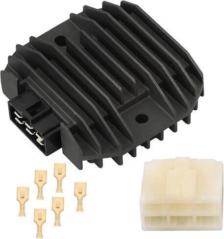 WFLNHB Voltage Regulator Rectifier Replacement for Kawasaki Bayou Lakota 300 KLF300 KEF300 ZZR600 ZX600D ZXR400 ZL600 VN750 1985-2003 Replacement for 21066-1089 in Saudi Arabia