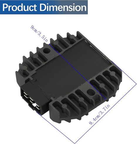 WFLNHB Voltage Regulator Rectifier Replacement for Kawasaki Bayou Lakota 300 KLF300 KEF300 ZZR600 ZX600D ZXR400 ZL600 VN750 1985-2003 Replacement for 21066-1089 in Saudi Arabia