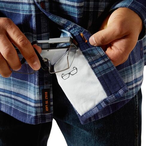 ARIAT Rebar Flannel Durastretch Work Shirt in Saudi Arabia