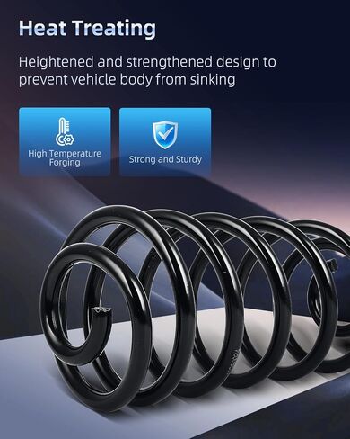 ECCPP 2PCS Rear Coil Springs Suspension Coil Spring Set CC81065 10390024 15938616 for 2005 2006 2007 2008 2009 2010 for Chevrolet Cobalt, 2008 2009 2010 for Chevrolet HHR in Saudi Arabia