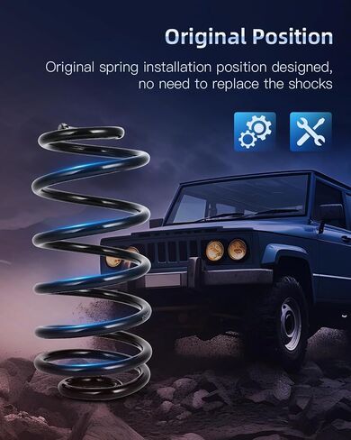 ECCPP 2PCS Rear Coil Springs Suspension Coil Spring Set CC81065 10390024 15938616 for 2005 2006 2007 2008 2009 2010 for Chevrolet Cobalt, 2008 2009 2010 for Chevrolet HHR in Saudi Arabia