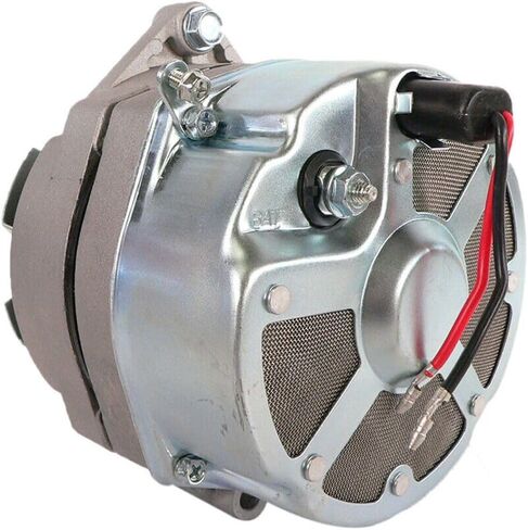 12V 63A Alternator Fits Mer Stern Drive 2.5L 3.0L 63-Amperage External-Fan 1-Grooves Spool-Mount Type Internal-Regulator in Saudi Arabia