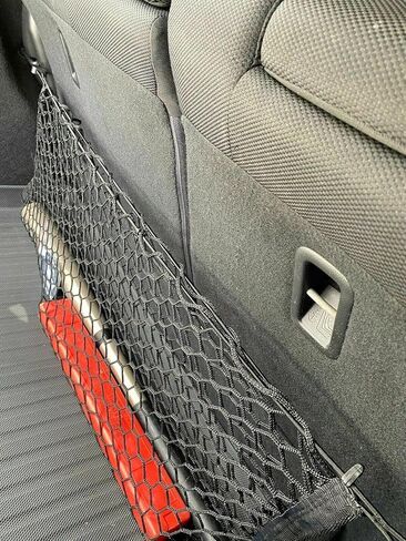Trunk Rear Seats Organizer Cargo Net for Honda FIT 2006-2021 - Envelope Style Cargo Net for Hatchback - Premium Mesh Car Trunk Organizer Vehicle Carrier Storage–Compatible with FIT in Saudi Arabia