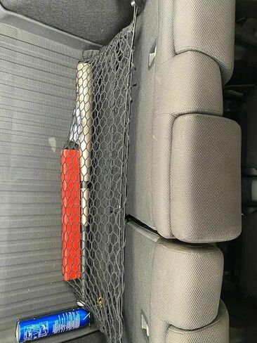 Trunk Rear Seats Organizer Cargo Net for Honda FIT 2006-2021 - Envelope Style Cargo Net for Hatchback - Premium Mesh Car Trunk Organizer Vehicle Carrier Storage–Compatible with FIT in Saudi Arabia