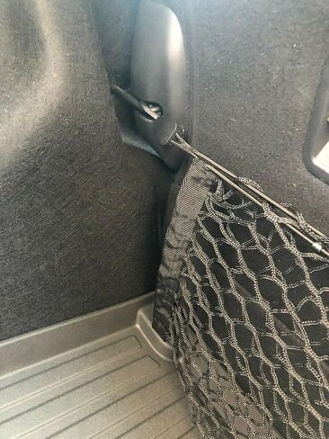 Trunk Rear Seats Organizer Cargo Net for Honda FIT 2006-2021 - Envelope Style Cargo Net for Hatchback - Premium Mesh Car Trunk Organizer Vehicle Carrier Storage–Compatible with FIT in Saudi Arabia