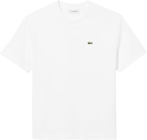تي شيرت Lacoste النسائي ذو المقاس المريح من القطن الناعم in Kuwait