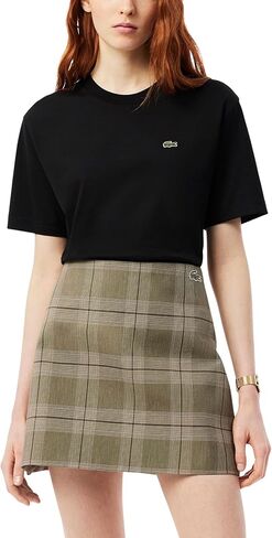 Lacoste Women's Relaxed Fit Soft Cotton T-Shirt in Saudi Arabia