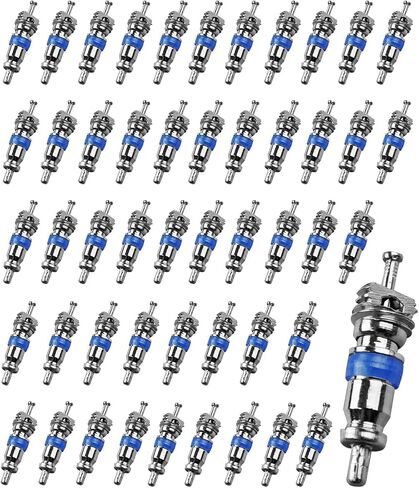 Air Conditioning Valve Core Fit for HVAC R410 R32 R22, HVAC High Pressure Teflon Seal for Refrigeration Systems and Air Conditioning, 50 PCS in Saudi Arabia