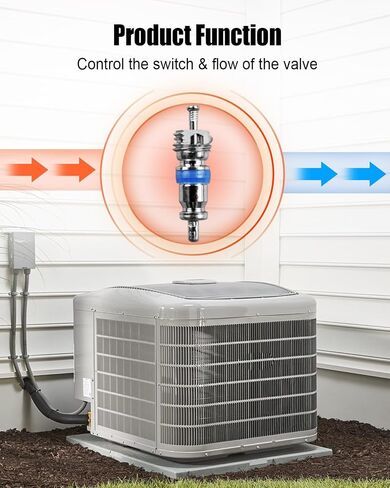 Air Conditioning Valve Core Fit for HVAC R410 R32 R22, HVAC High Pressure Teflon Seal for Refrigeration Systems and Air Conditioning, 50 PCS in Saudi Arabia