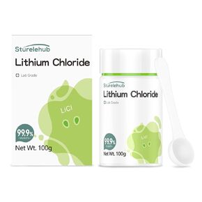 Lithium Chloride Powder, 99.9% Purity 100g, Laboratory Grade, Lithium Chloride Powder for Chemical Experiment, Lithium Chloride Powder for Teaching
