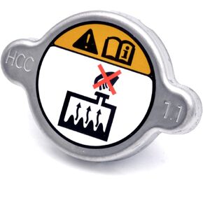 1.1 Bar Radiator Cap Compatible For Hyundai Azera 2015-2017 Elantra 2012-2016 Elantra Coupe 2013-2014 Elantra GT 2013-2017 Equus 2014-2016 Santa Fe 2013-2018 Sonata 2011-2017