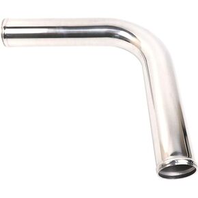 LTI Universal 2.5 inch Outside Diameter 90 Degree Elbow Aluminum Pipe Polished (2.5" 90 Degree)