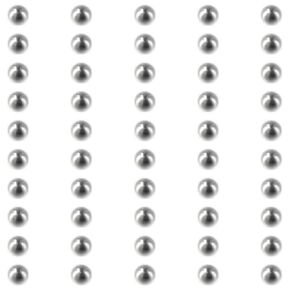 50pcs 304 Stainless Steel Balls,Bearing Balls,1.2/2/2.5/4/9mm,Smooth Surface for Bicycles, Valves, Refrigerators(2mm)