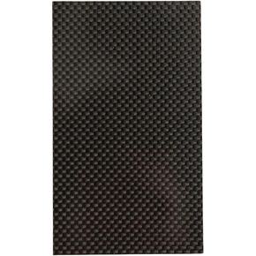 Zerodis 3K Carbon Fibre Sheet, High Strength and High Toughness Carbon Fiber Plate Glossy Surface Carbon Fiber Board for Processing Aircraft Model Toys(75x125x0.5mm)