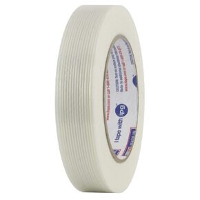 IPG RG300 Filament Tape, 72mm x 54.8m, Clear, (16-Pack)