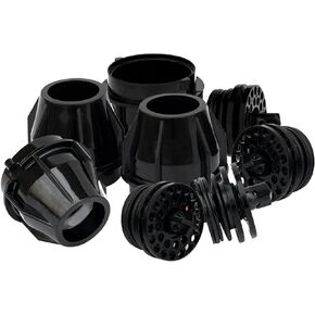4PCS UF-1 Nozzle and Diffusser Assembly for Coke UF-1 Soda Inner Outer Valves Repair or Soda Maker Replacement.