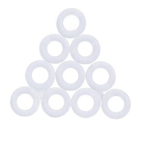 10PCS CO2 Regulator Washers Gaskets Silicone Seals Soda Machine Co2 Cylinder Exchange Carbonator Gaskets Rubber O Rings for Soda Maker Hose