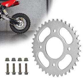 RUTU 420 Chain 37 Tooth 58mm Go Kart Sprocket,Rear Drive Bike Sprocket Replacement for 50CC 70CC 90CC 110CC 125CC 140CC 160CC SSR CRF50F ATV Kids Quad 4 Wheeler Motorcycle Pit PRO Dirt Bike