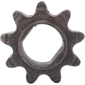 Alomejor Motor Sprocket 9T 25H Engine Pinion Gear Chain Sprocket H Shaped for MY1020 Motor Engine