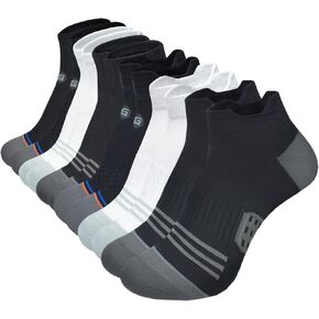 Running Ankle Socks for Men Women Athletic Low Cut Socks 6 Pairs