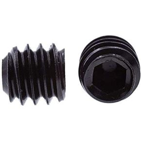 Prime-Line 9183654 Socket Set Screws, 1/4 in-20 X 1/4 in, Black Oxide Coated Steel (25 Pack)