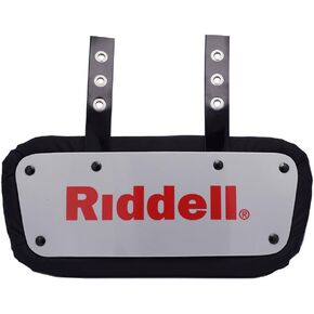 RIDDELL SPORTS Back Plate Gray, One Size