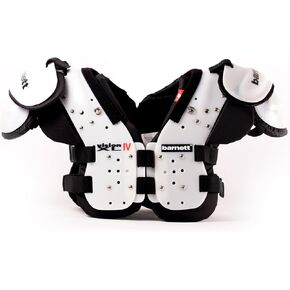 Barnett VISION IV Football shoulder pad, QB-WR, black